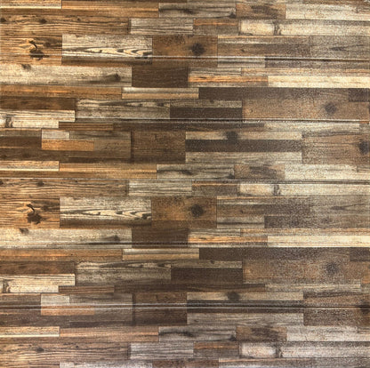 PLACAS AUTOADHESIVAS PARED MADERA M2 5mm