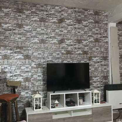 PLACAS AUTOADHESIVAS PARED PIEDRA P7 PACK X 50