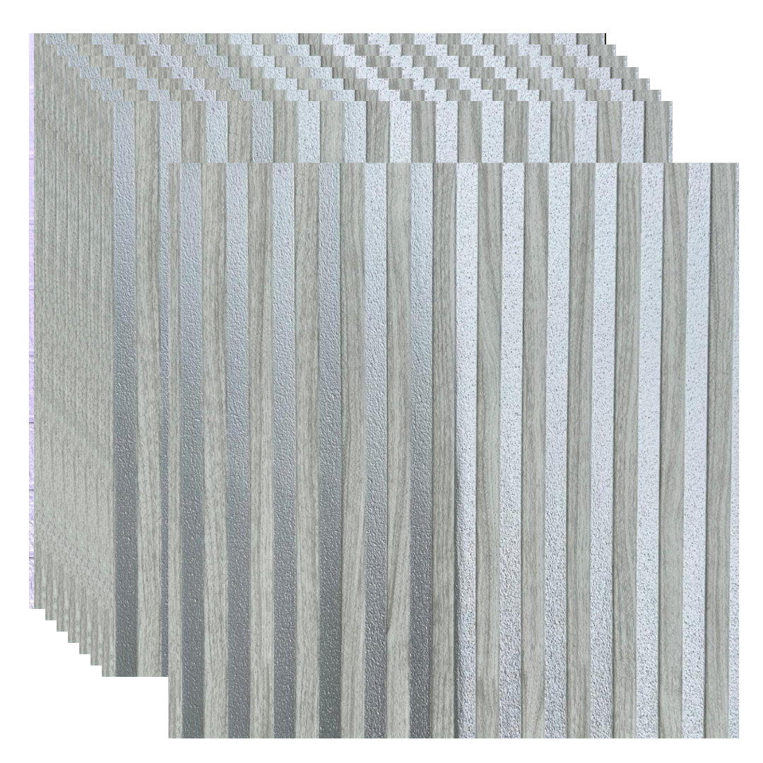 Placas Autoadhesivas WPC 3 Para Pared 67x67cm – Revestimiento Decorativo Impermeable, Fácil Instalación, Diseño Moderno Madera y Elegante Para Living, Dormitorio y Fondos TV