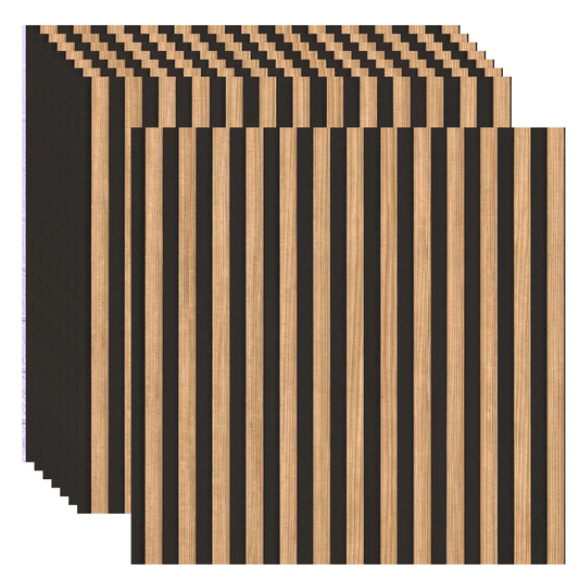Placas Autoadhesivas WPC 1 Para Pared 67x67cm – Revestimiento Decorativo Impermeable, Fácil Instalación, Diseño Moderno Madera y Elegante Para Living, Dormitorio y Fondos TV