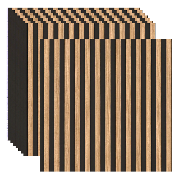 Placas Autoadhesivas WPC 1 Para Pared 67x67cm – Revestimiento Decorativo Impermeable, Fácil Instalación, Diseño Moderno Madera y Elegante Para Living, Dormitorio y Fondos TV