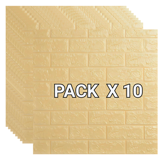 Placas Autoadhesivas Amarillo (X10)