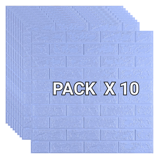 Placas Autoadhesivas Celeste (X10)