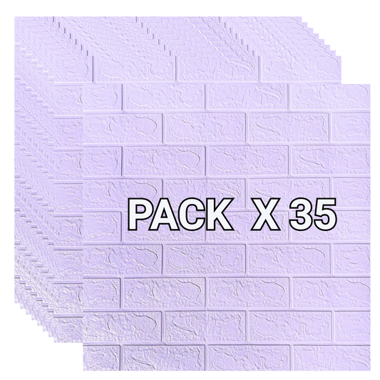 Placas Autoadhesivas Lila (X35)