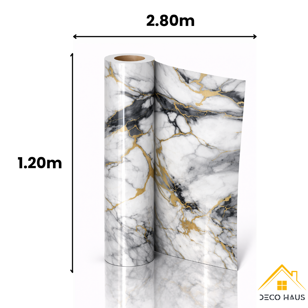 Rollo Mármol Autoadhesivo R8