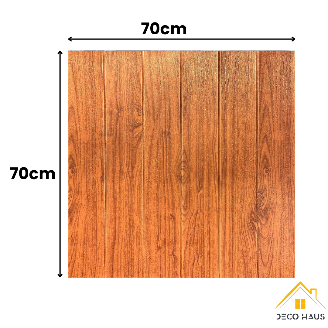 PLACAS AUTOADHESIVAS PARED MADERA M5 5mm