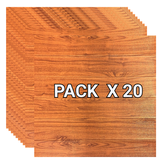 Placas Autoadhesivas Madera M-5 (X20)