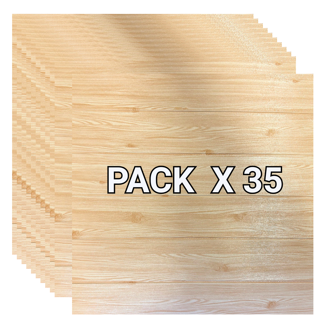 Placas Autoadhesivas Madera M-4 (X35)