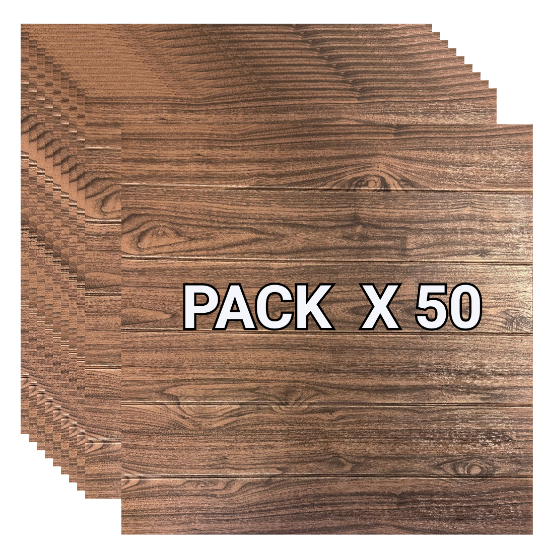 Placas Autoadhesivas Madera M-3 (X50)