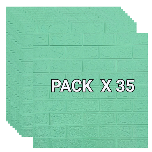 Placas Autoadhesivas Verde (X35)