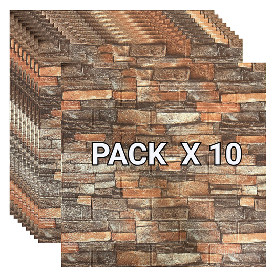 Placas Autoadhesivas Piedra P-2 (X10)