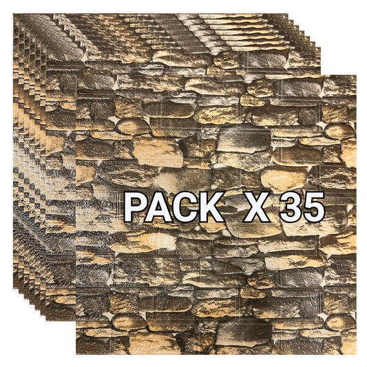 Placas Autoadhesivas Piedra P-4 (X35)