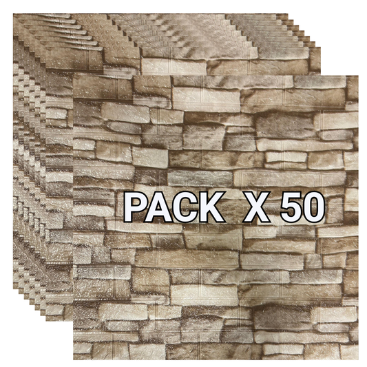 Placas Autoadhesivas Piedra P-5 (X50)