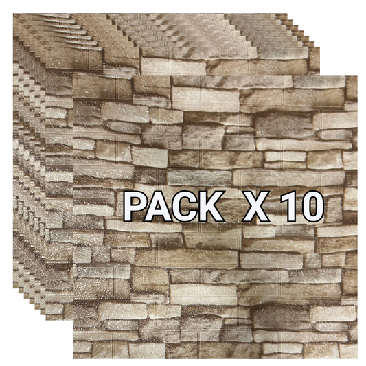 Placas Autoadhesivas Piedra P-5 (X10)
