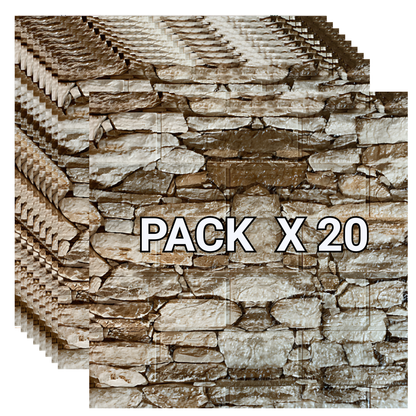 Placas Autoadhesivas Piedra P-7 (X20)