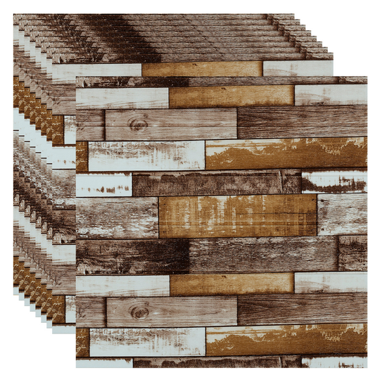 PLACAS AUTOADHESIVAS PARED MADERA M1 5mm