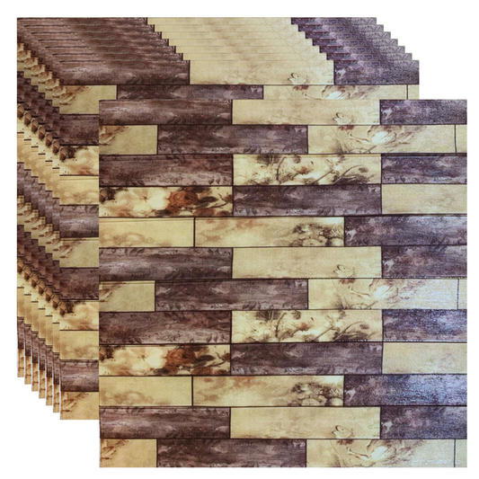 PLACAS AUTOADHESIVAS PARED MADERA M7 5mm