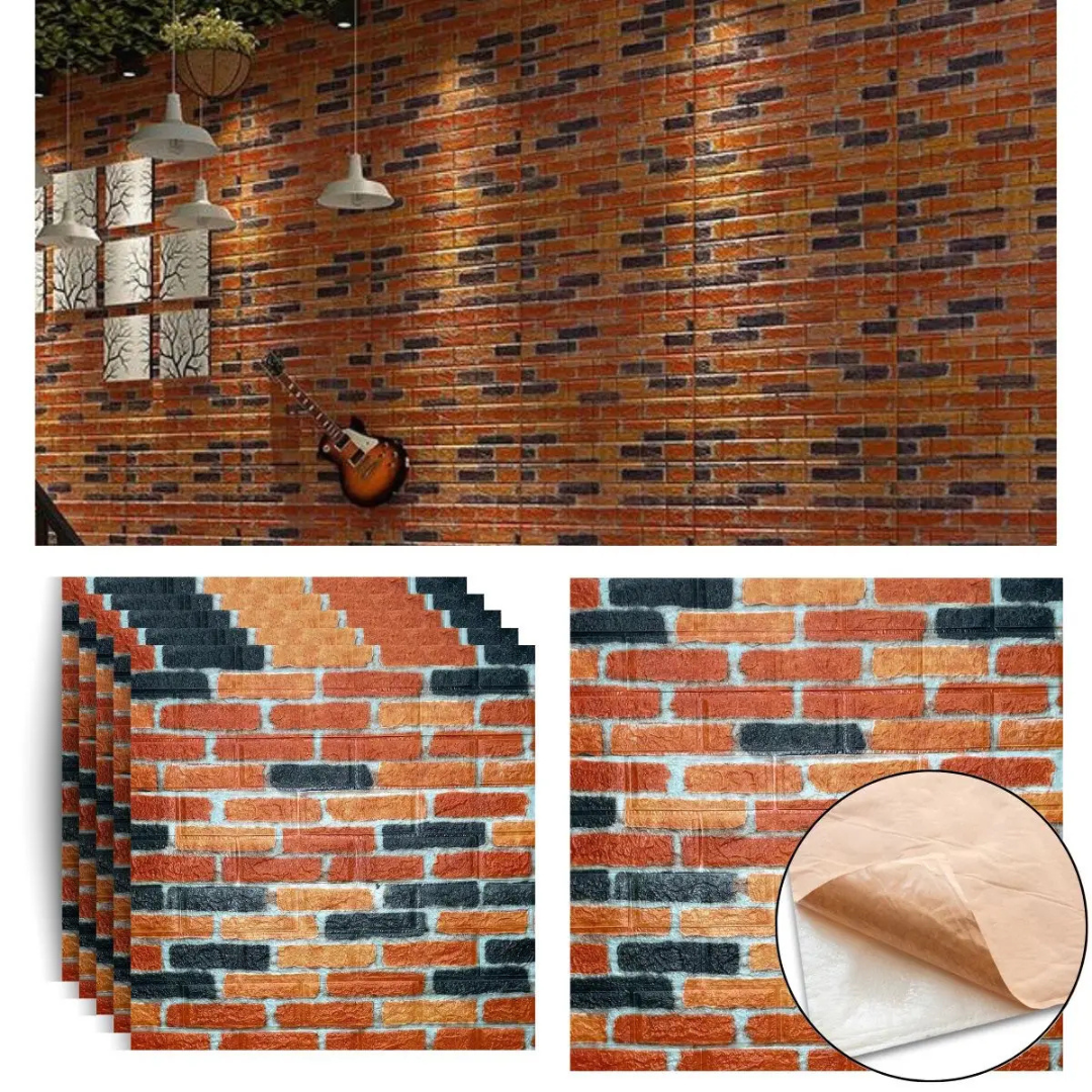 PLACAS AUTOADHESIVAS PARED PIEDRA P10 5mm