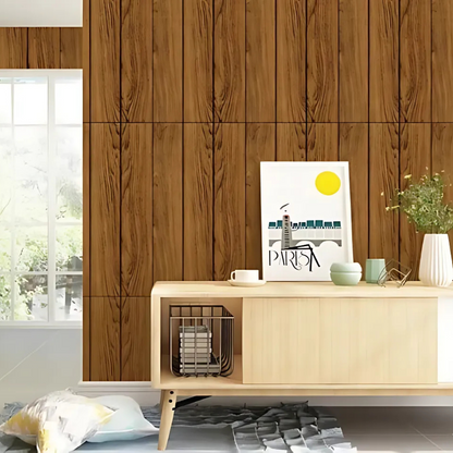 PLACAS AUTOADHESIVAS PARED MADERA M3 5mm