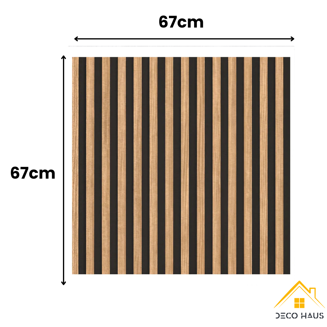 Placas Autoadhesivas WPC 1 Para Pared 67x67cm – Revestimiento Decorativo Impermeable, Fácil Instalación, Diseño Moderno Madera y Elegante Para Living, Dormitorio y Fondos TV