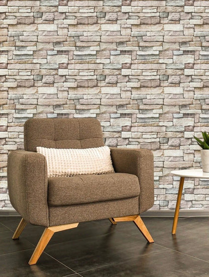 PLACAS AUTOADHESIVAS PARED PIEDRA P5 3mm