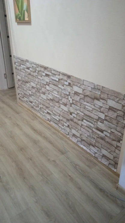 PLACAS AUTOADHESIVAS PARED PIEDRA P5 3mm