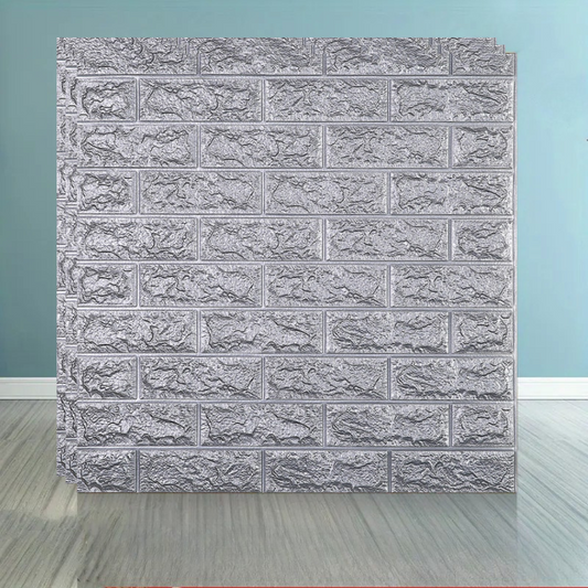 PLACAS AUTOADHESIVAS PARED GRIS