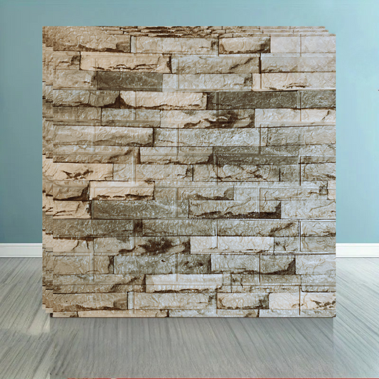 PLACAS AUTOADHESIVAS PARED PIEDRA P1