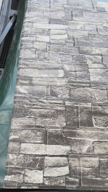 PLACAS AUTOADHESIVAS PARED PIEDRA P8 3mm