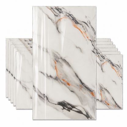 (PACK X20) Placas Autoadhesivas Símil Mármol Pared 60 x 30cm 2.5mm