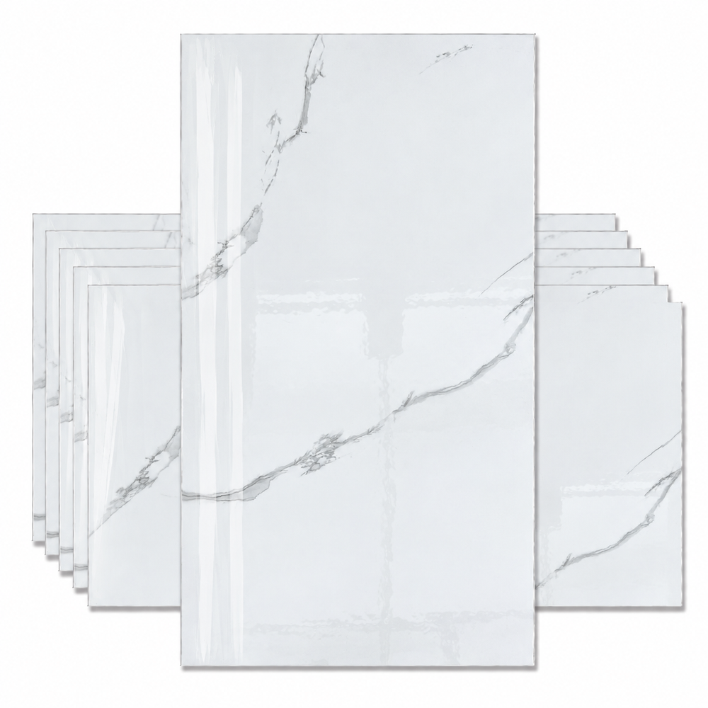 (PACK X20) Placas Autoadhesivas Símil Mármol Pared 60 x 30cm 2.5mm