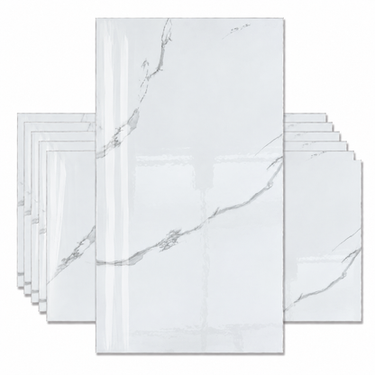 (PACK X20) Placas Autoadhesivas Símil Mármol Pared 60 x 30cm 2.5mm