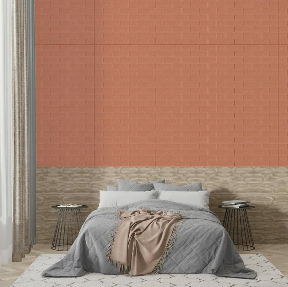 PLACAS AUTOADHESIVAS PARED TERRACOTA 3mm