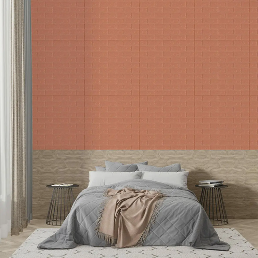 PLACAS AUTOADHESIVAS PARED TERRACOTA 3mm